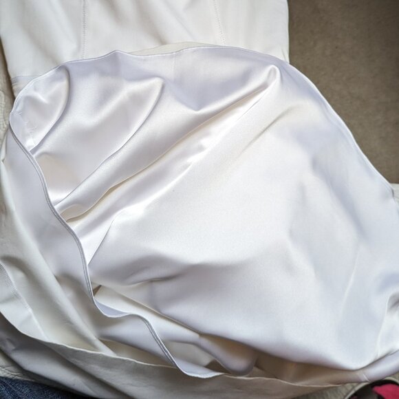 Elie Tahari Beautiful White Sleeveless Dress- NWT Size 2 - Picture 9 of 15